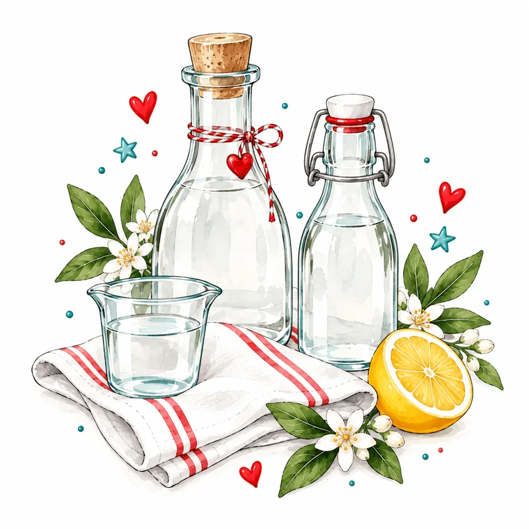 Illustration zu Haushaltsessig und Essigessenz