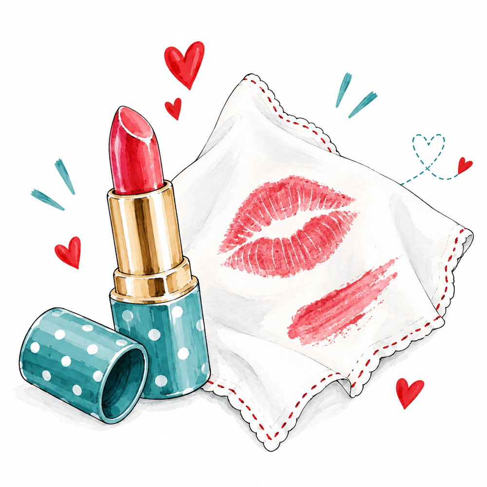Illustration: Teefleck auf einem Tuch