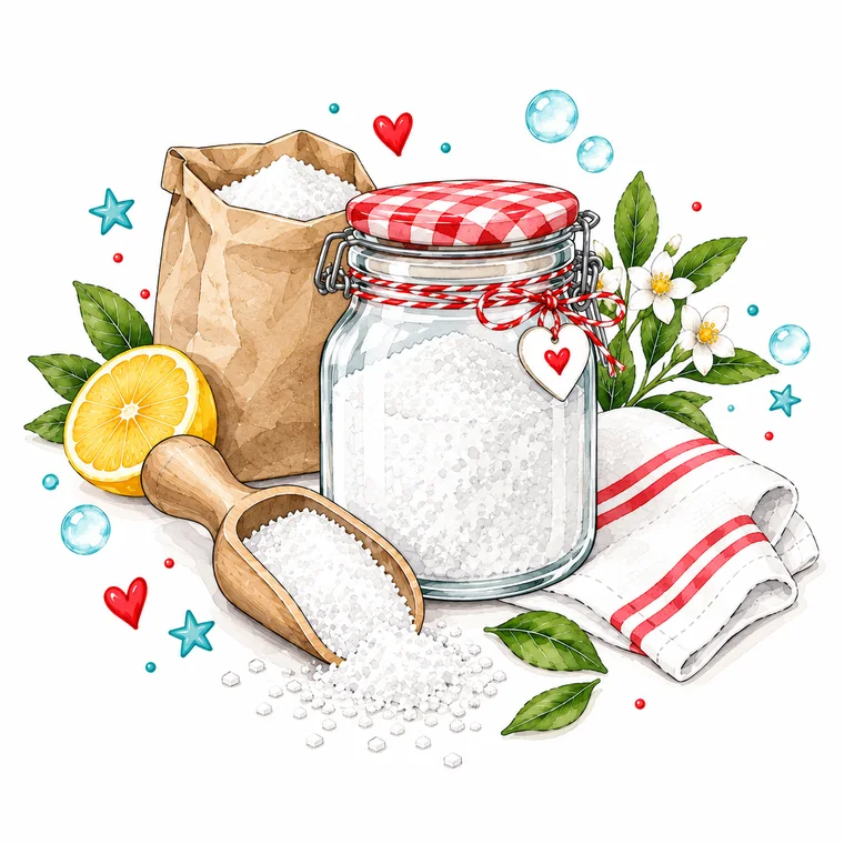 Illustration zu Soda (Waschsoda, Natriumcarbonat)