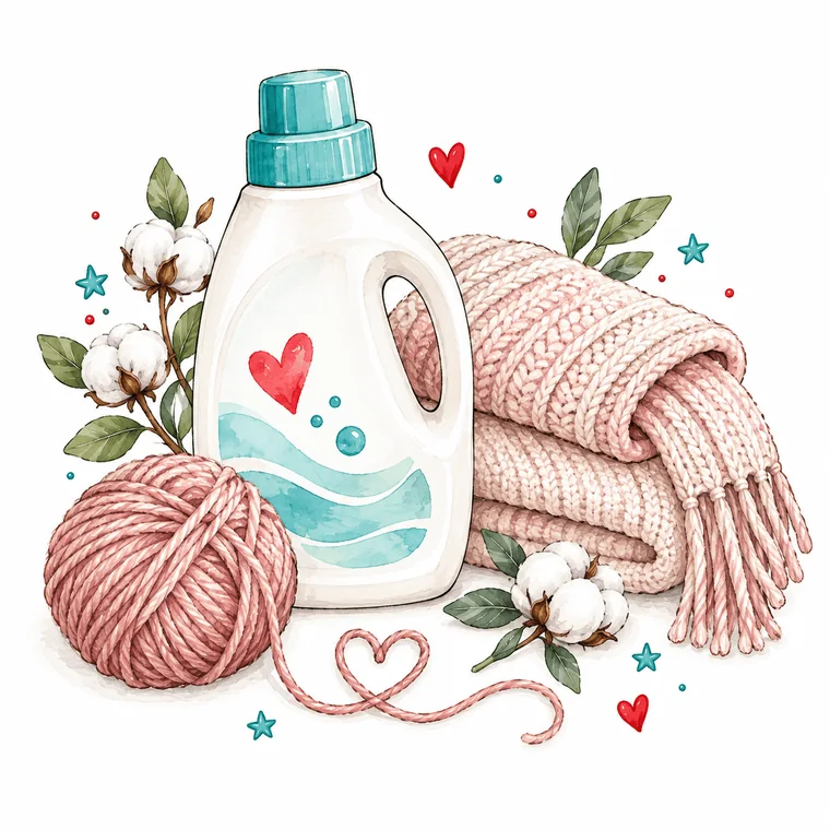 Illustration zu Wollwaschmittel