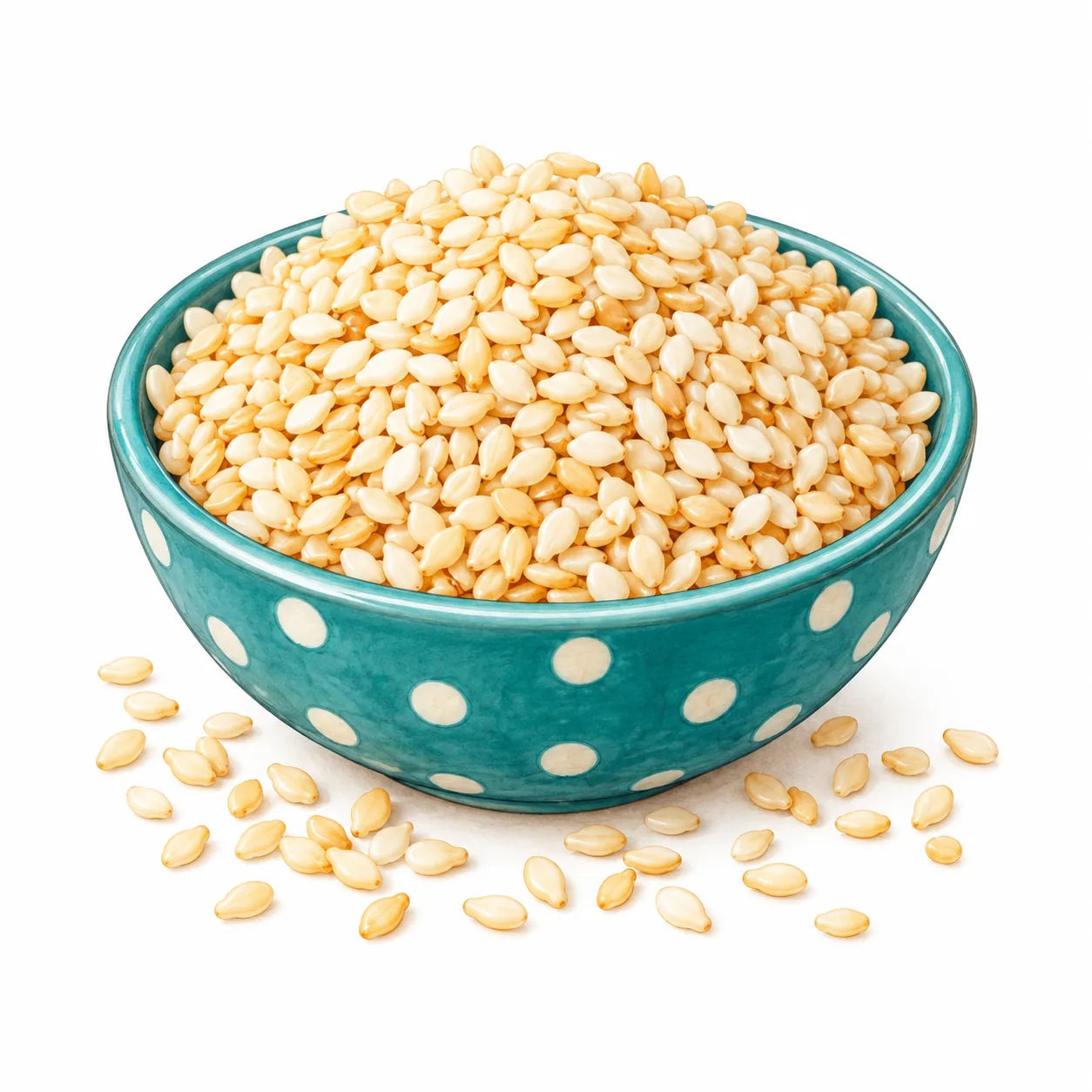 Schälchen mit Sesam
