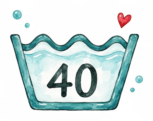 Waschbottich mit 40