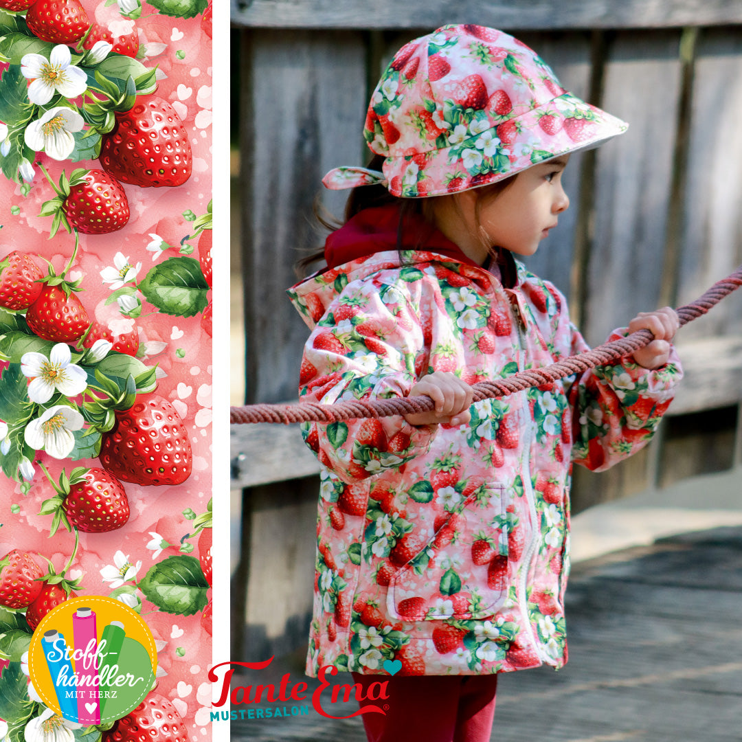 Jersey Stoff Berrylicious